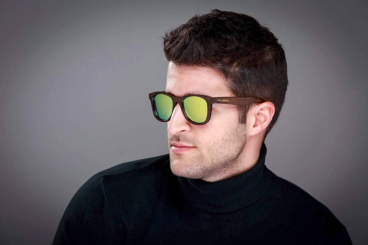 Occhiali Da Sole Vintage In Legno Di Bambù Da ... - Aliexpress - Foto 9